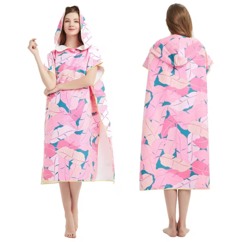 DSB200B Custom Hooded Absorption And Quick-Dry Adult Bath Robe