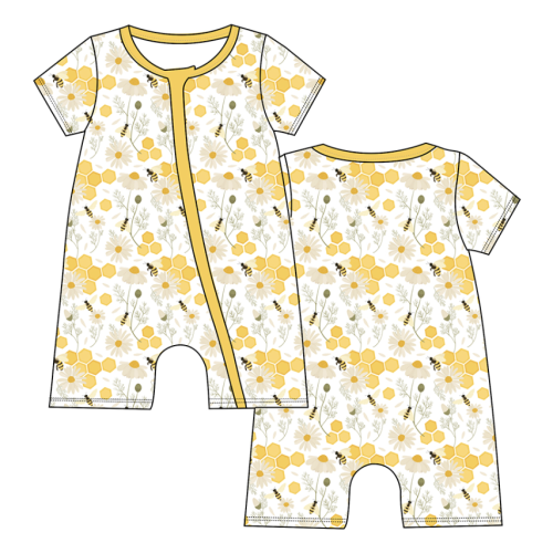 BC021 Sewing Bamboo Cotton Shortie Romper With Your Own Designs