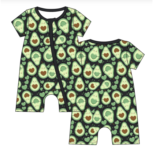 BC021 Sewing Bamboo Cotton Shortie Romper With Your Own Designs