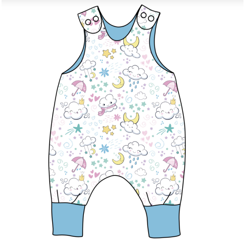 G021 Sewing Tank Top Baby Suit With Your Own Designs 