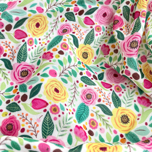 CMD40 Cotton Muslin 110gsm Custom Printing Fabric