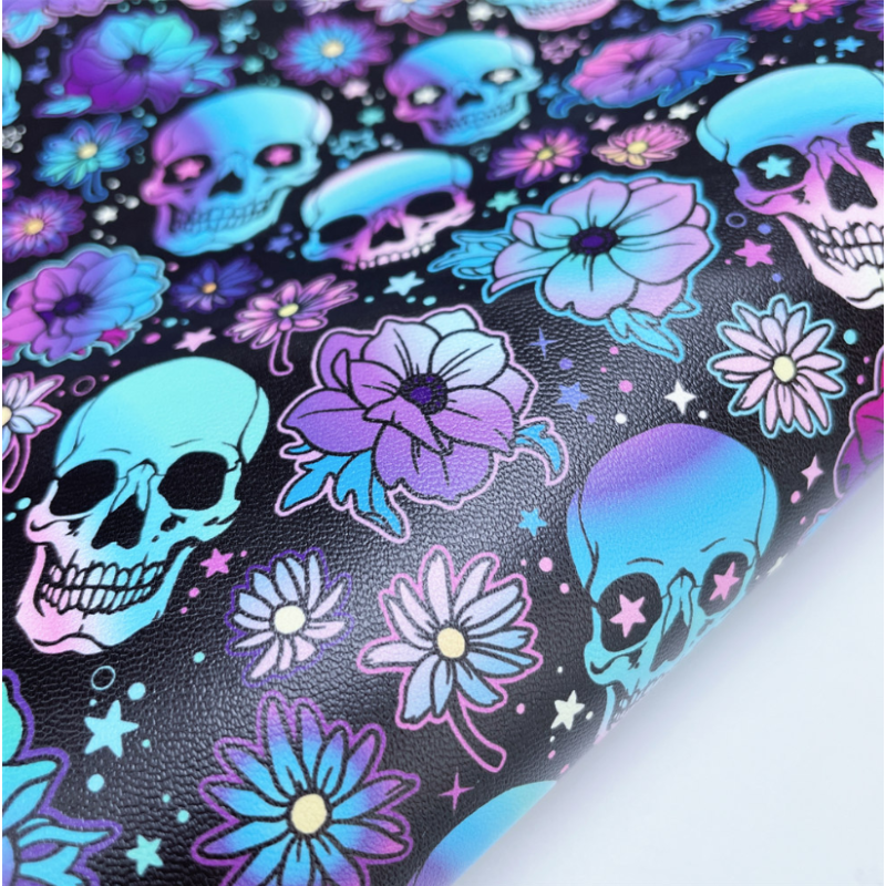 FL1MM  Pin Grain Vinyl 660gsm Custom Printing Fabric 